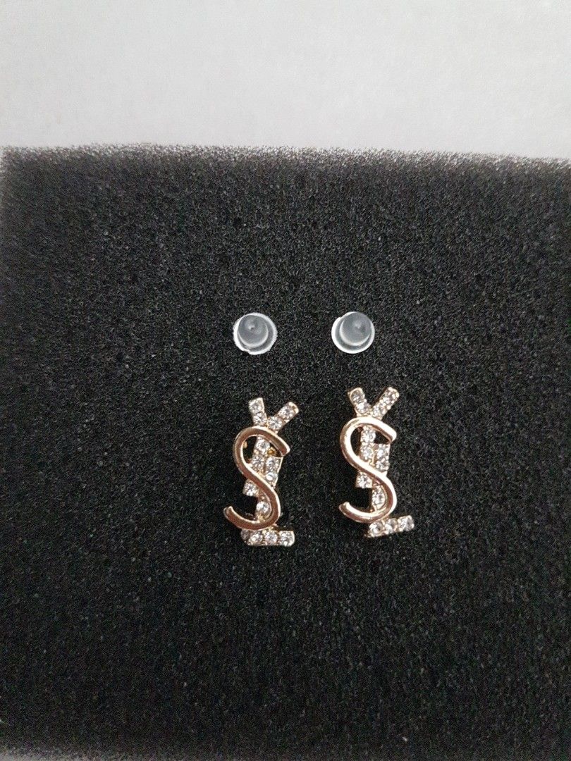 Ysl earrings clearance silver