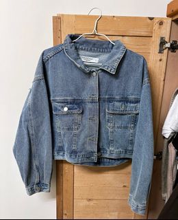 短版牛仔外套