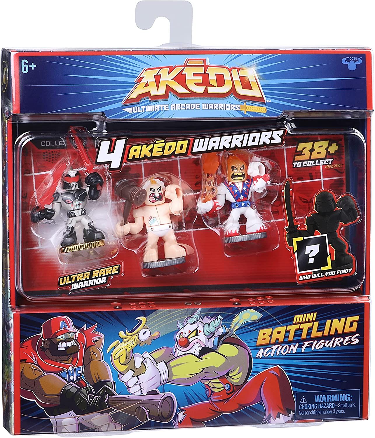 Akedo Ultimate Arcade Warriors Mini Battle Action Figure - Your