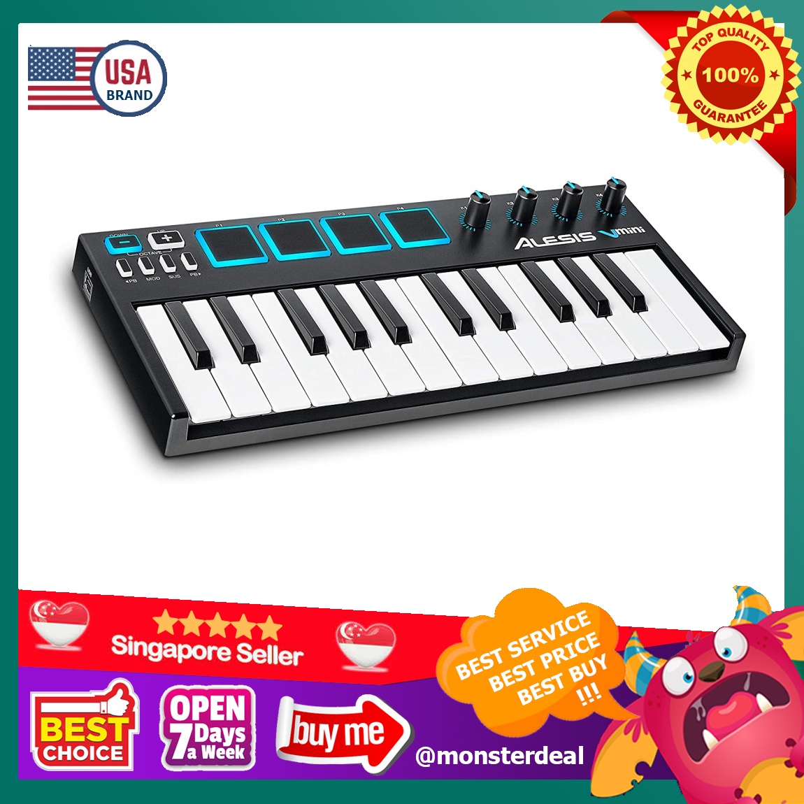 Alesis v sales mini price