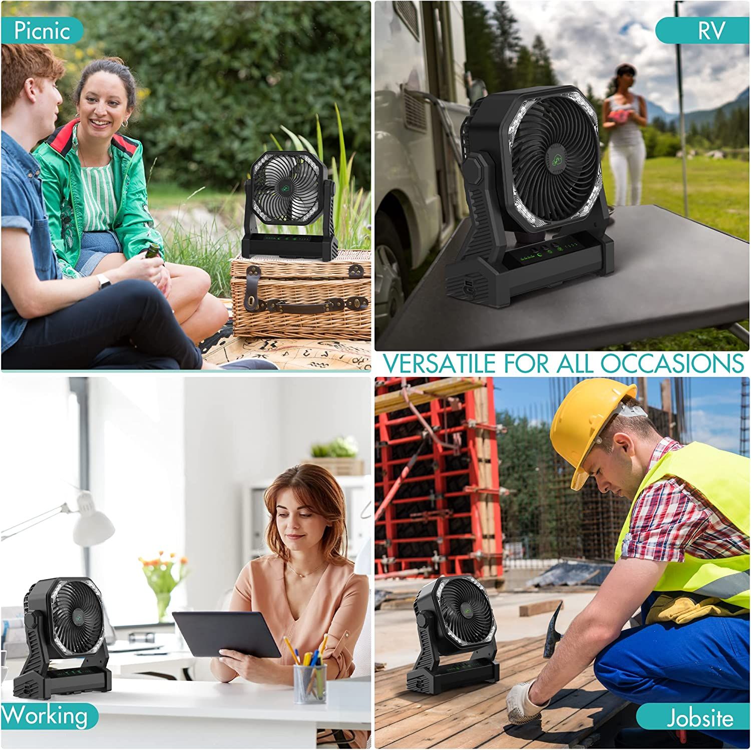 Camping fans bcf store