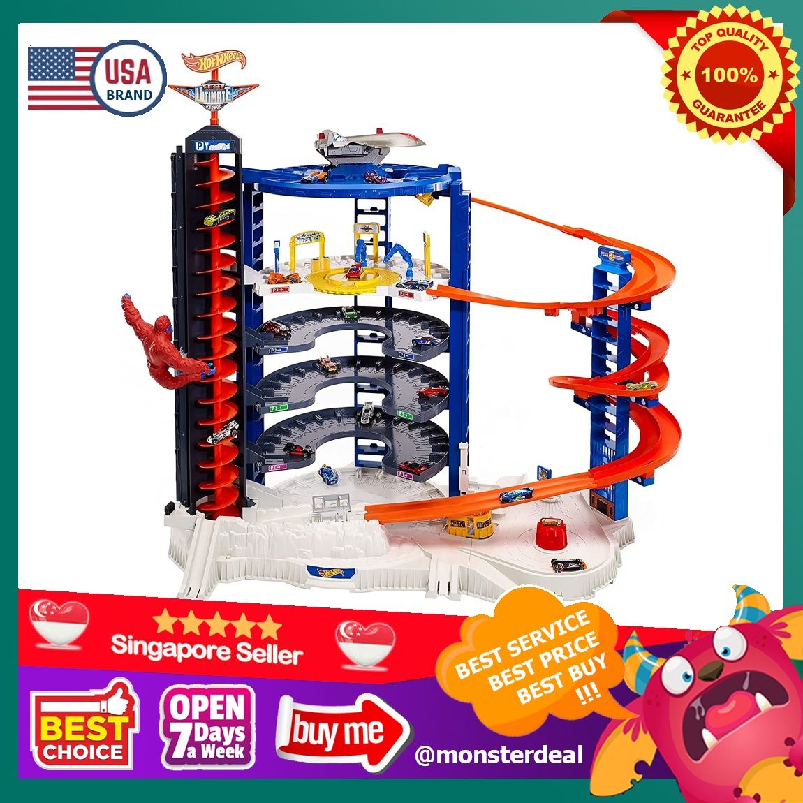 Super ultimate garage playset on sale
