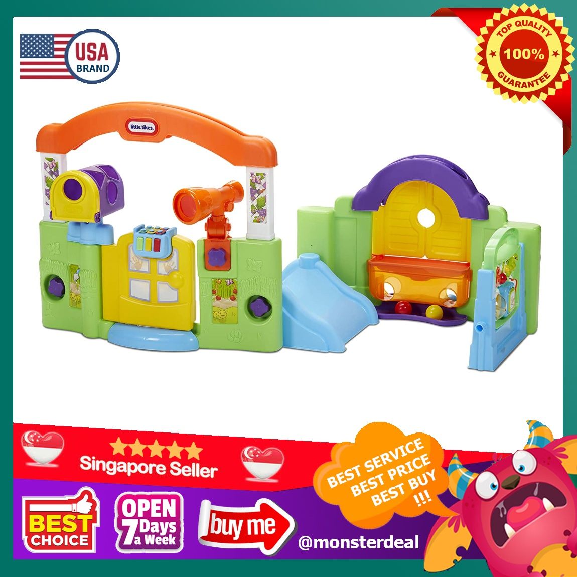 Little Tikes Activity Garden Baby Playset Babies Kids Infant Playtime on Carousell