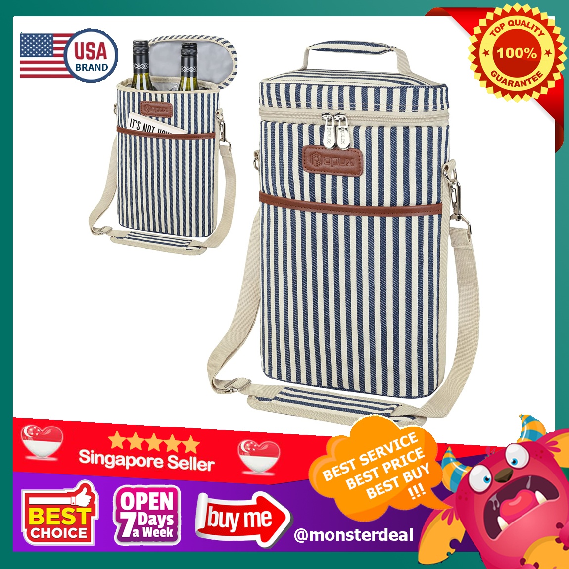 Opux wine bag deals