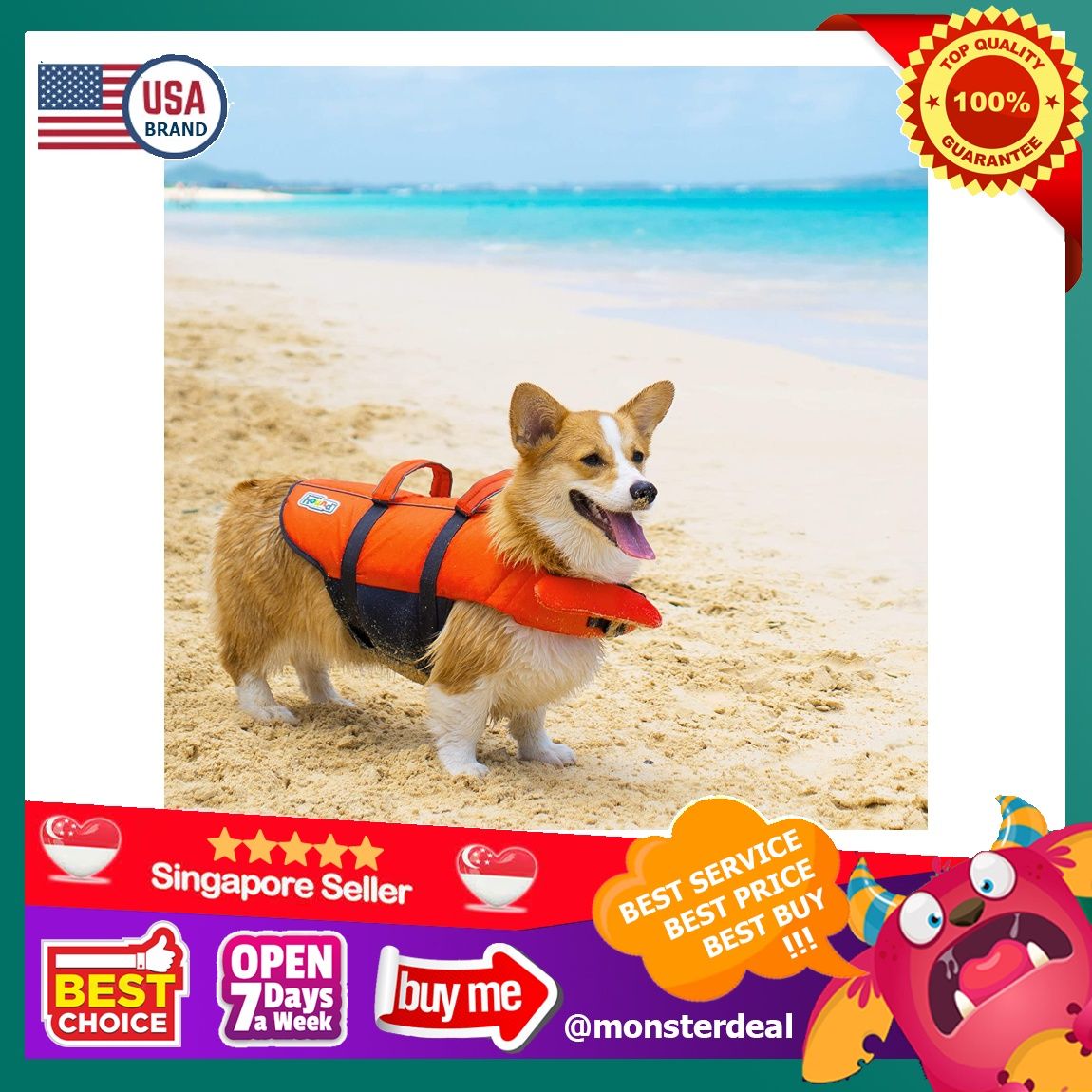 Outward Hound Life Jacket - Large Size