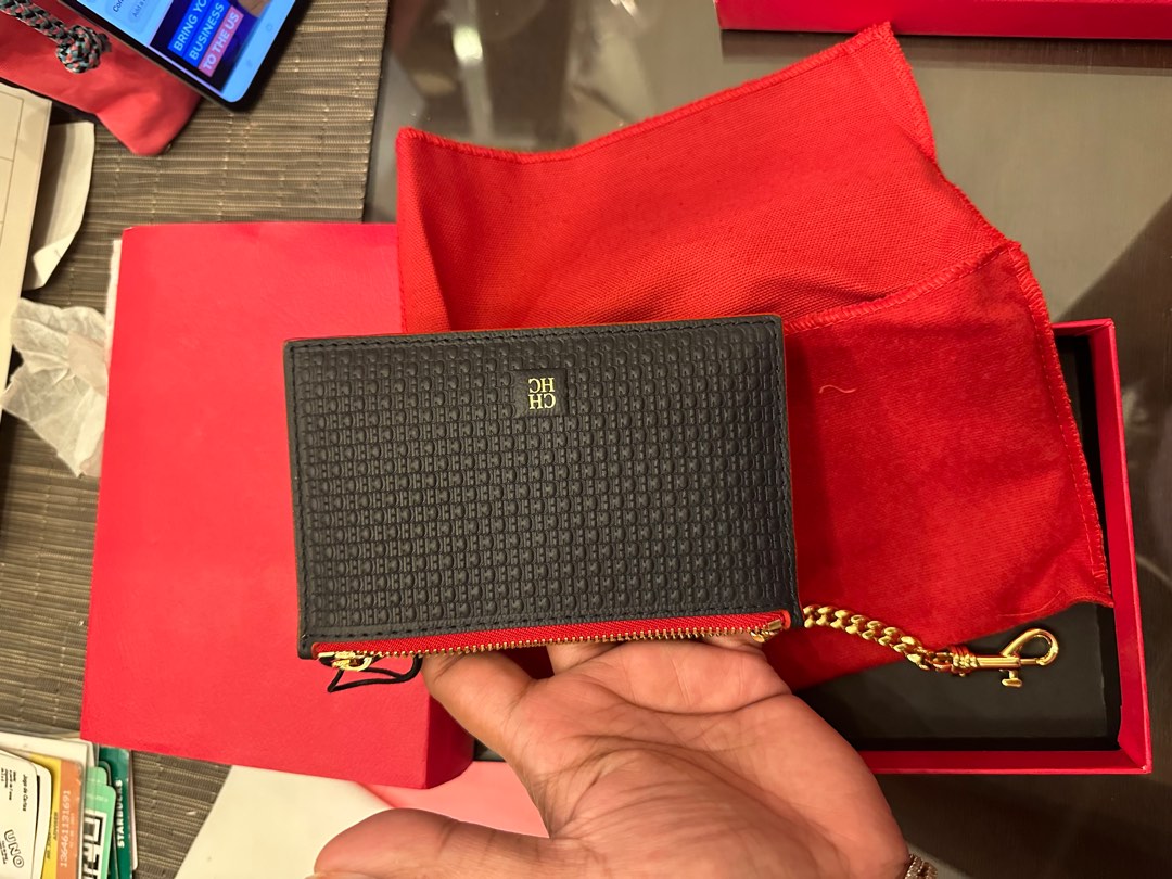 carolina herrera card holder