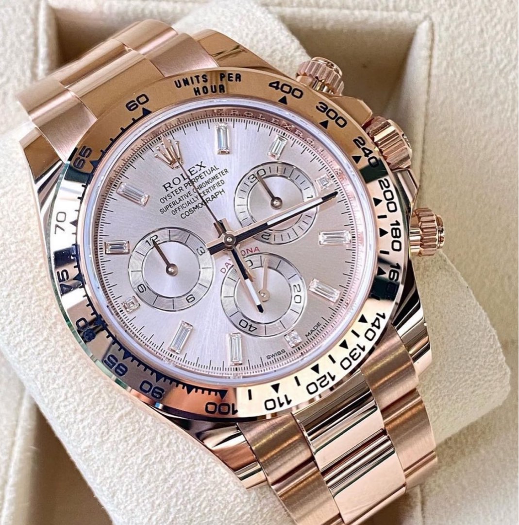 Daytona rose deals gold diamond