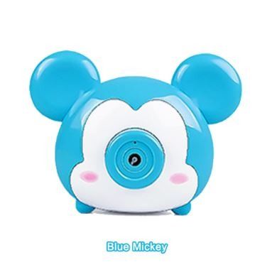 Baby Shark Pink Fong Automatic Bubble Gun Bubble Camera Bubble Wand Dolphins Lights and Music