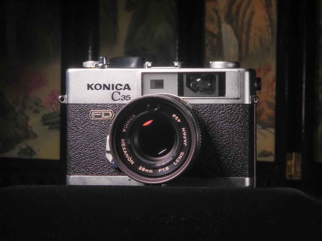 旁軸七劍🌸】柯尼卡Konica C35 FD (Auto S3) 附贈保護鏡電池底片相機旁