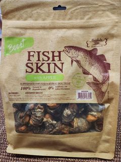 Absolute Bites - Fish Skin with Apple (450g)
