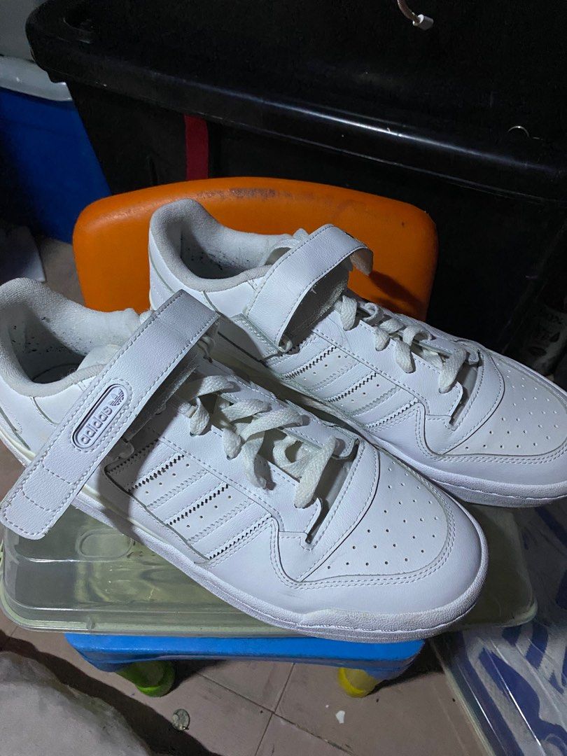 adidas forum low white