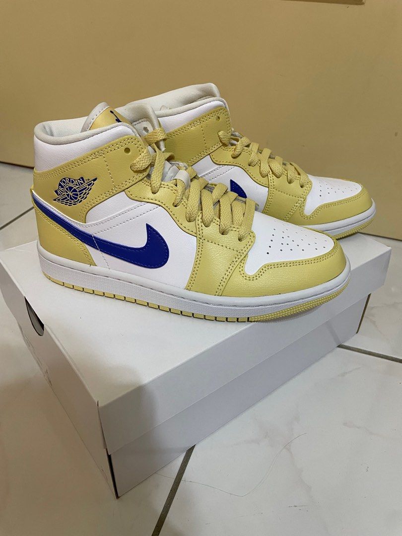 大降價！Nike Air Jordan 1 Mid 檸檬藍