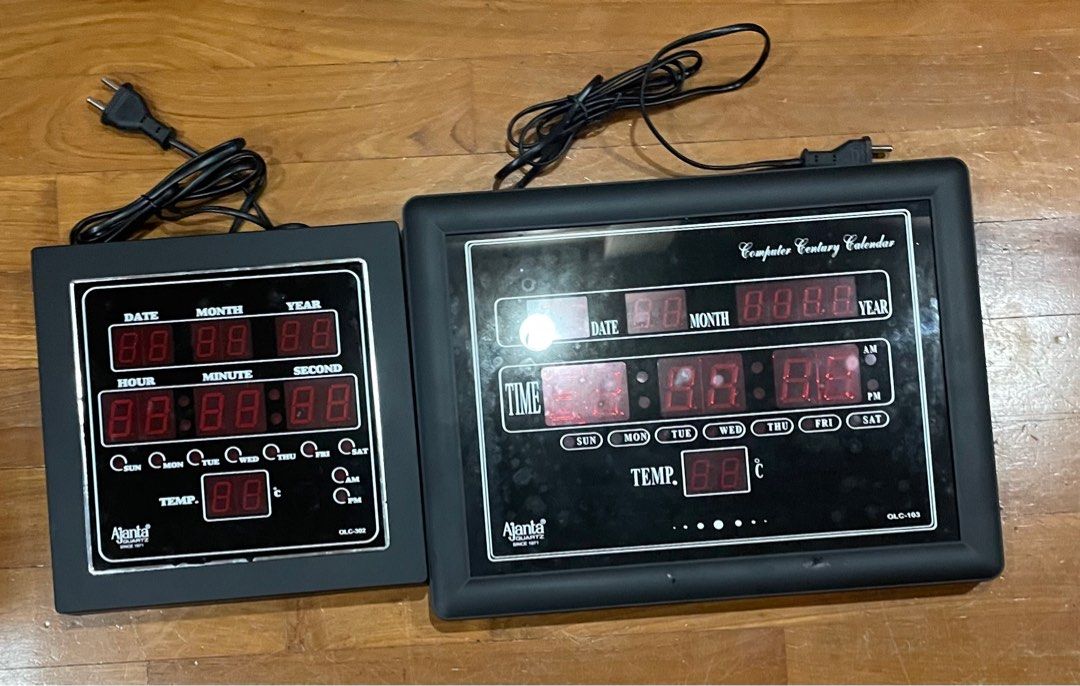 Ajanta Digital Clock, Furniture & Home Living, Home Decor, Clocks on