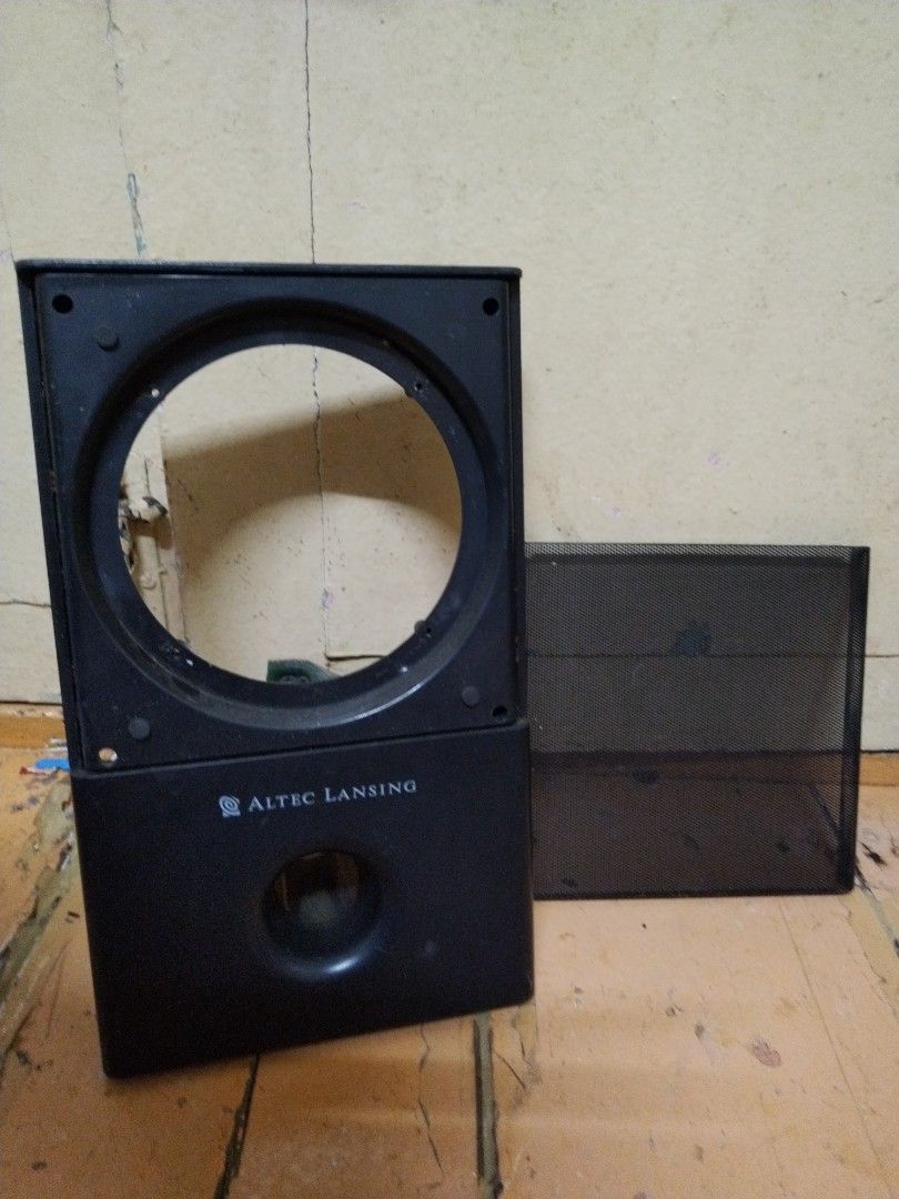 Altec lansing front woofer casing parts