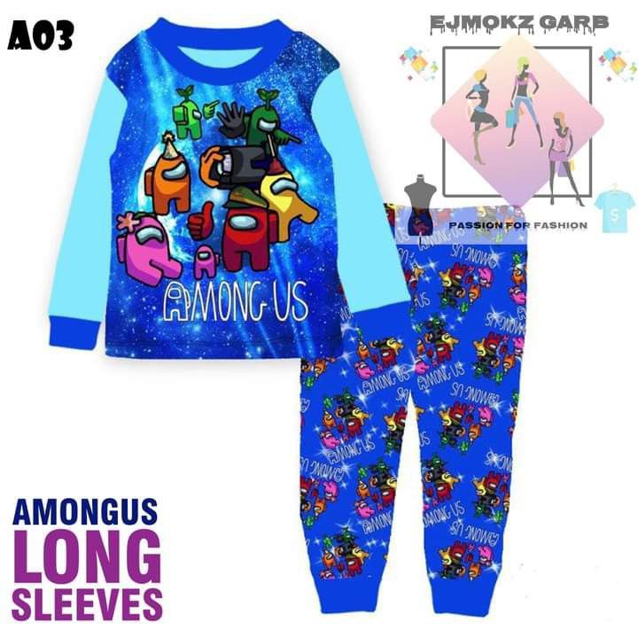 Among Us Kids pyjamas Babies Kids Babies Kids Fashion on