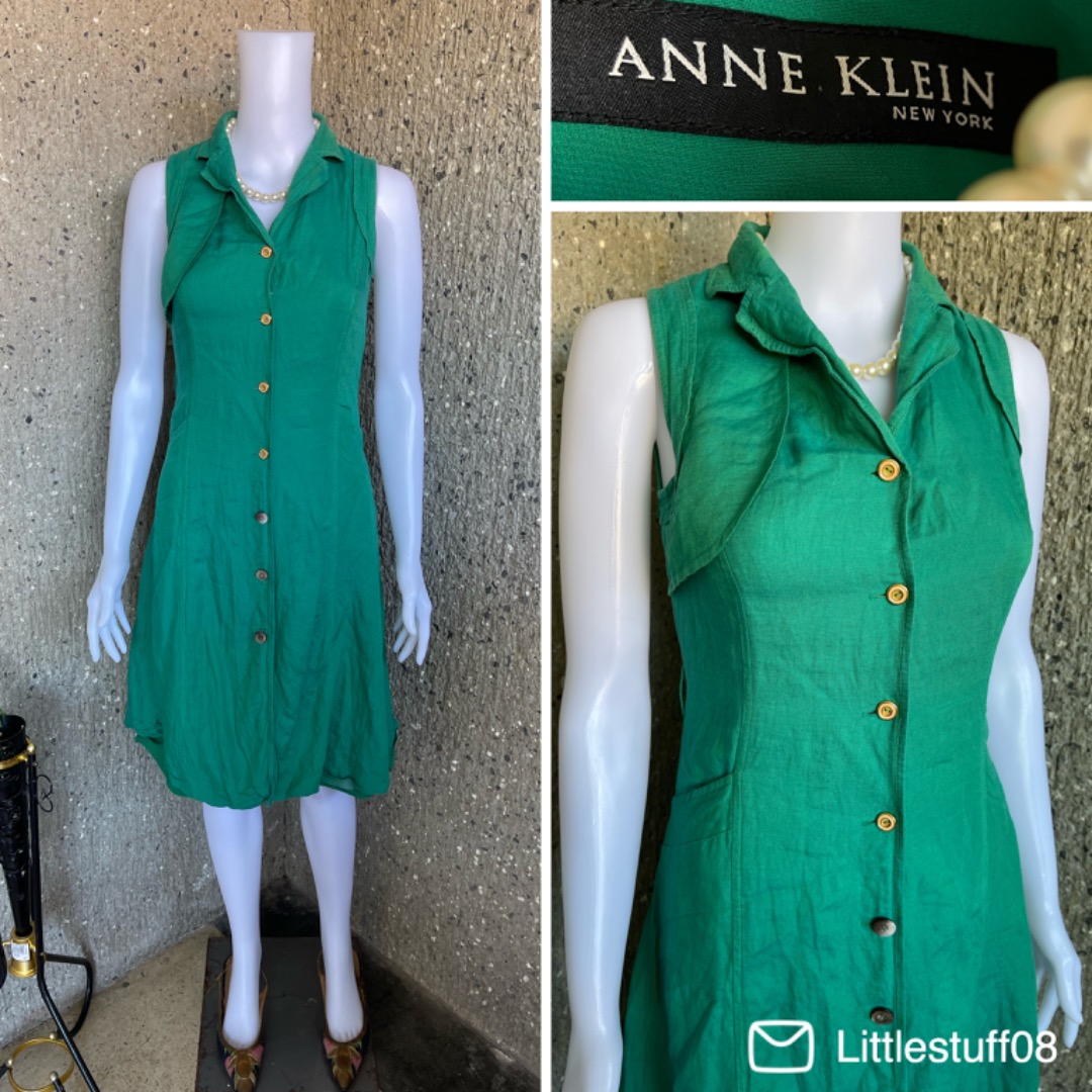 Anne Klein Green Dress Women s Fashion Dresses Sets Dresses