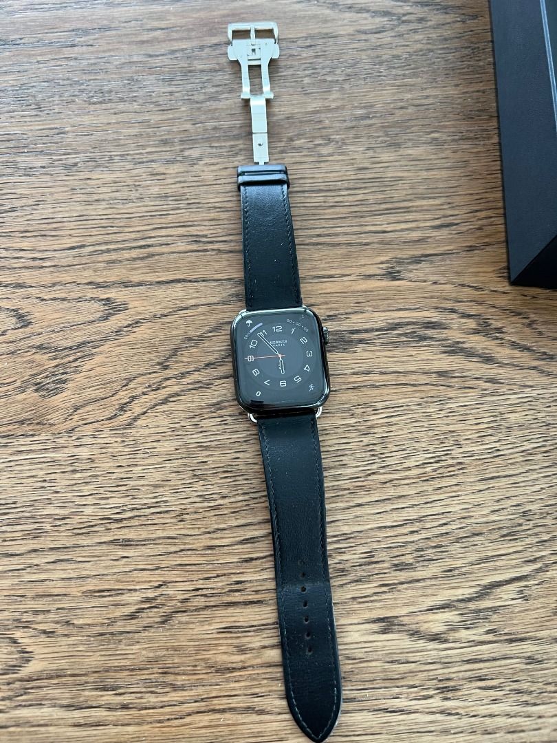 Apple watch discount hermes space black
