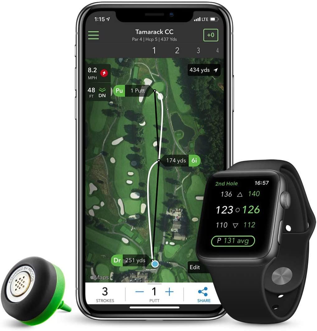 Arccos caddie driving range store