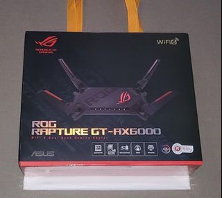 Asus ROG Rapture GT AX6000 WiFi 6 Gaming Router