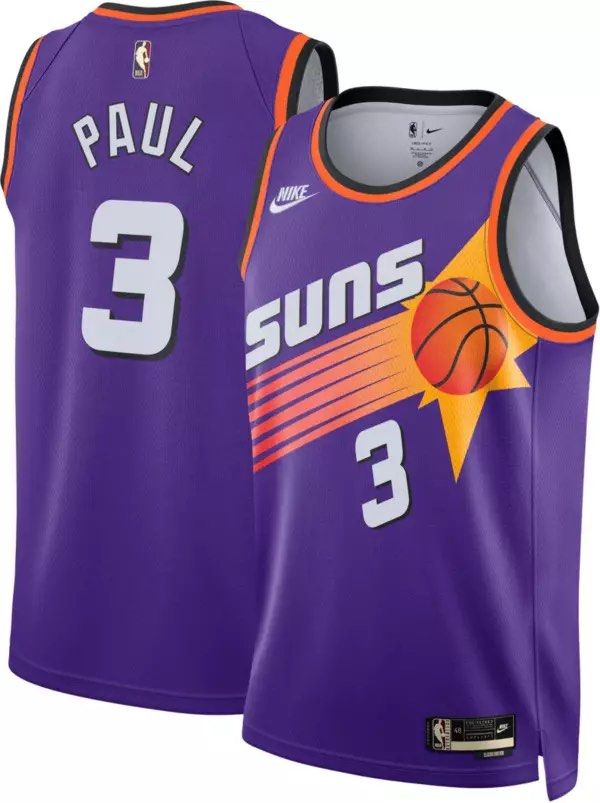Nike Youth Phoenix Suns Chris Paul #3 White T-Shirt