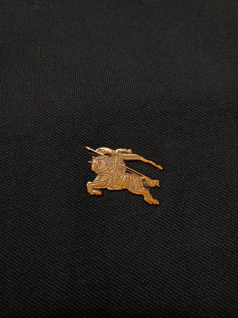 Burberry sales metal logo