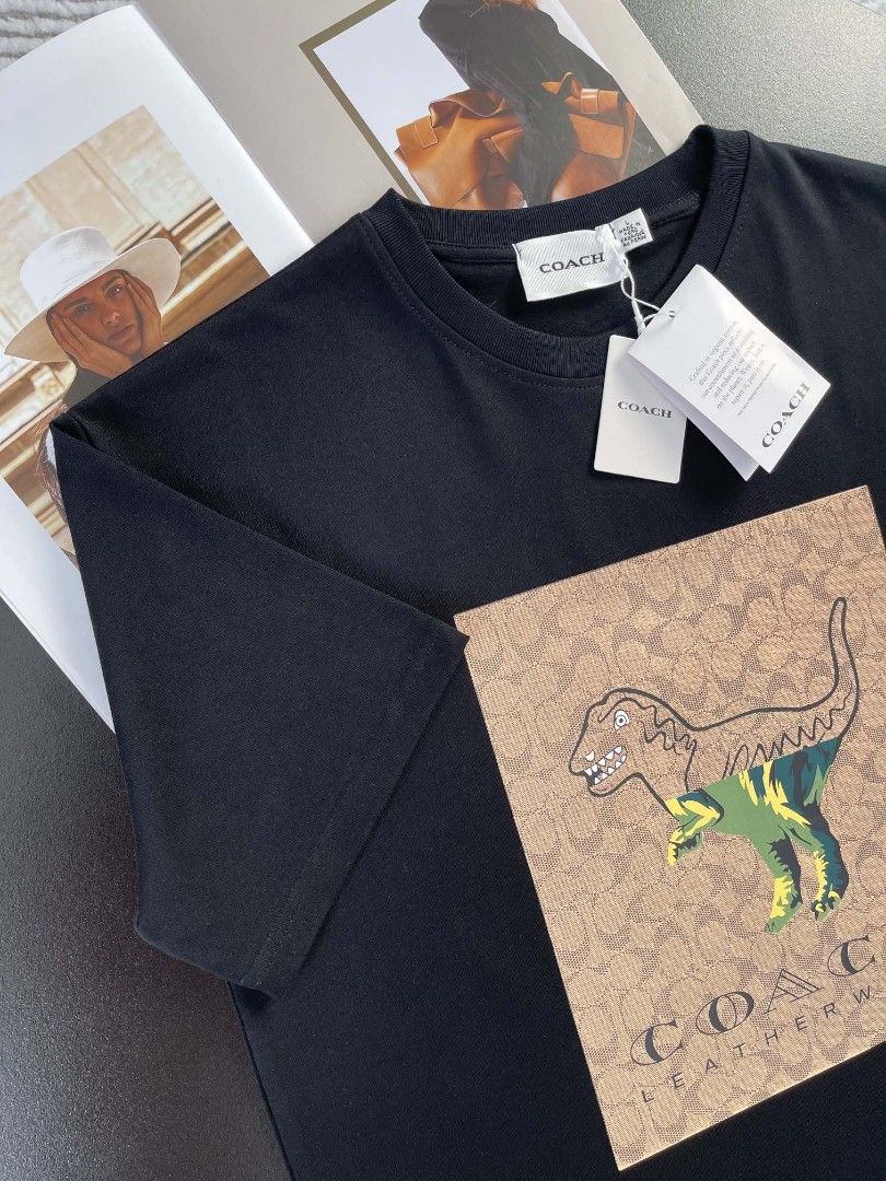 Authentic C Dinosaur T-Shirt, Women's Fashion, Tops, Shirts on Carousell