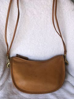 Authentic Coach Vintage leather sling bag