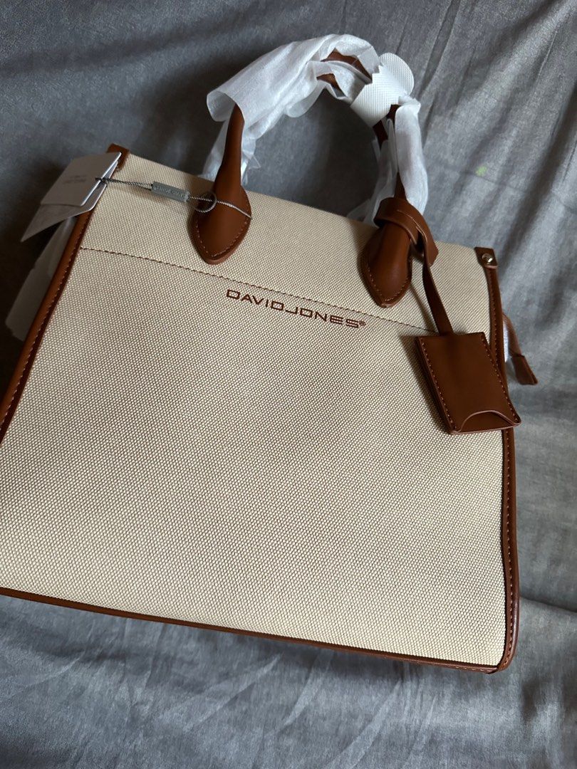 David Jones PU Leather Large Tote Bag main image 0
