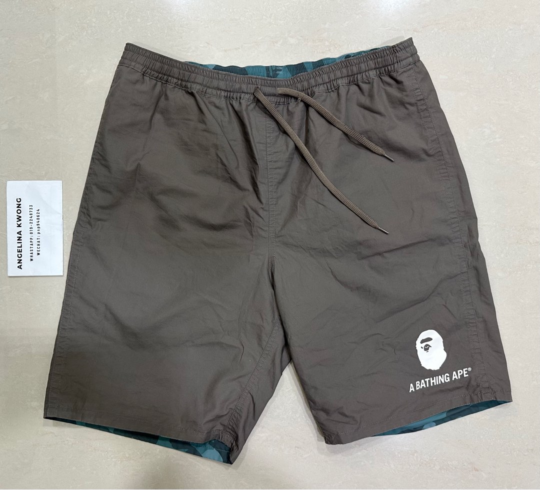 Bape best sale reversible shorts