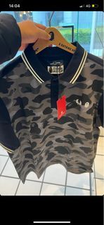 Bape X Fred Perry Polo