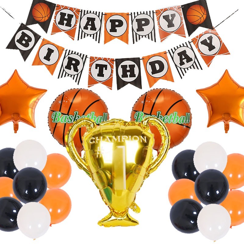 Basketball Party Decorations Supplies for BoysSports Basketball Theme