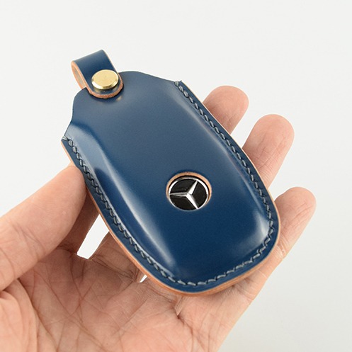 Bespoke Cordovan Leather Car Key Remote Cover, Cordovan Leather Car Key ...