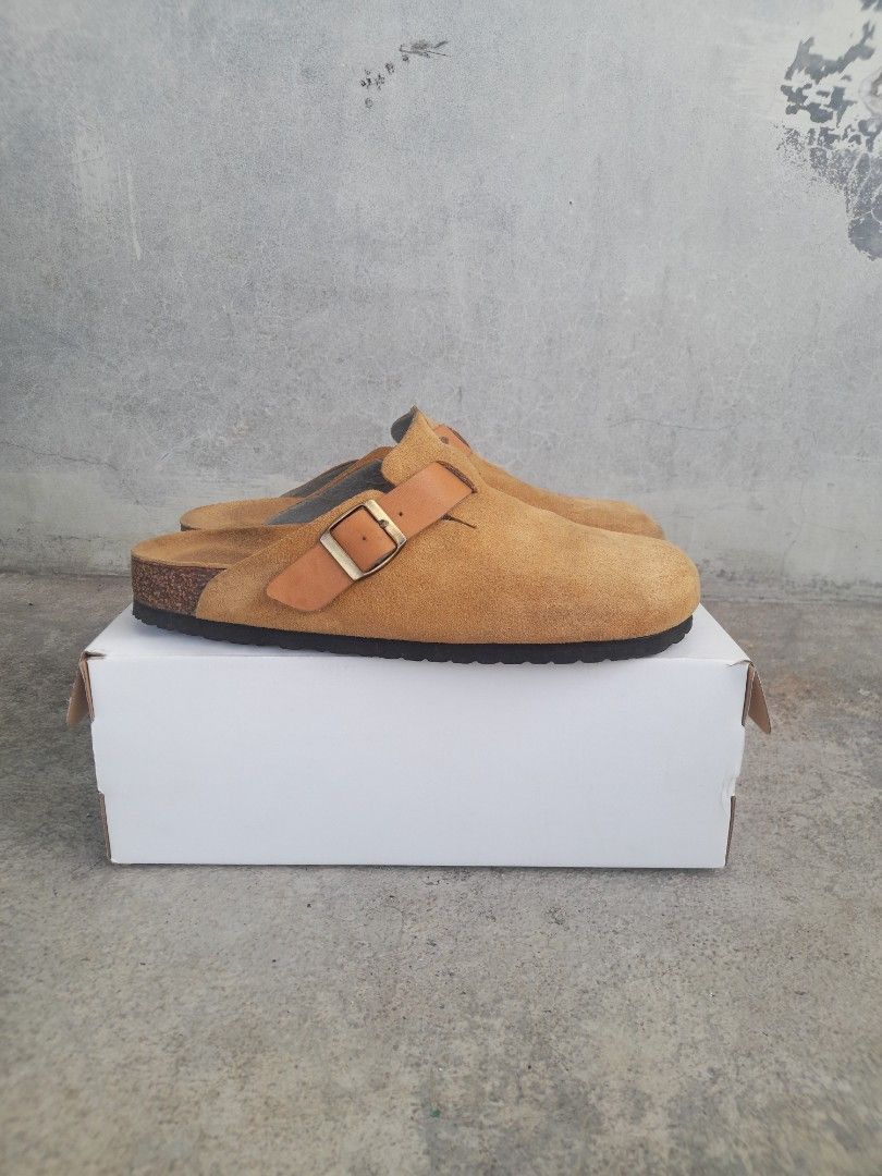 Birkenstock Boston dupes, porteegoods london, Fesyen Pria, Sepatu