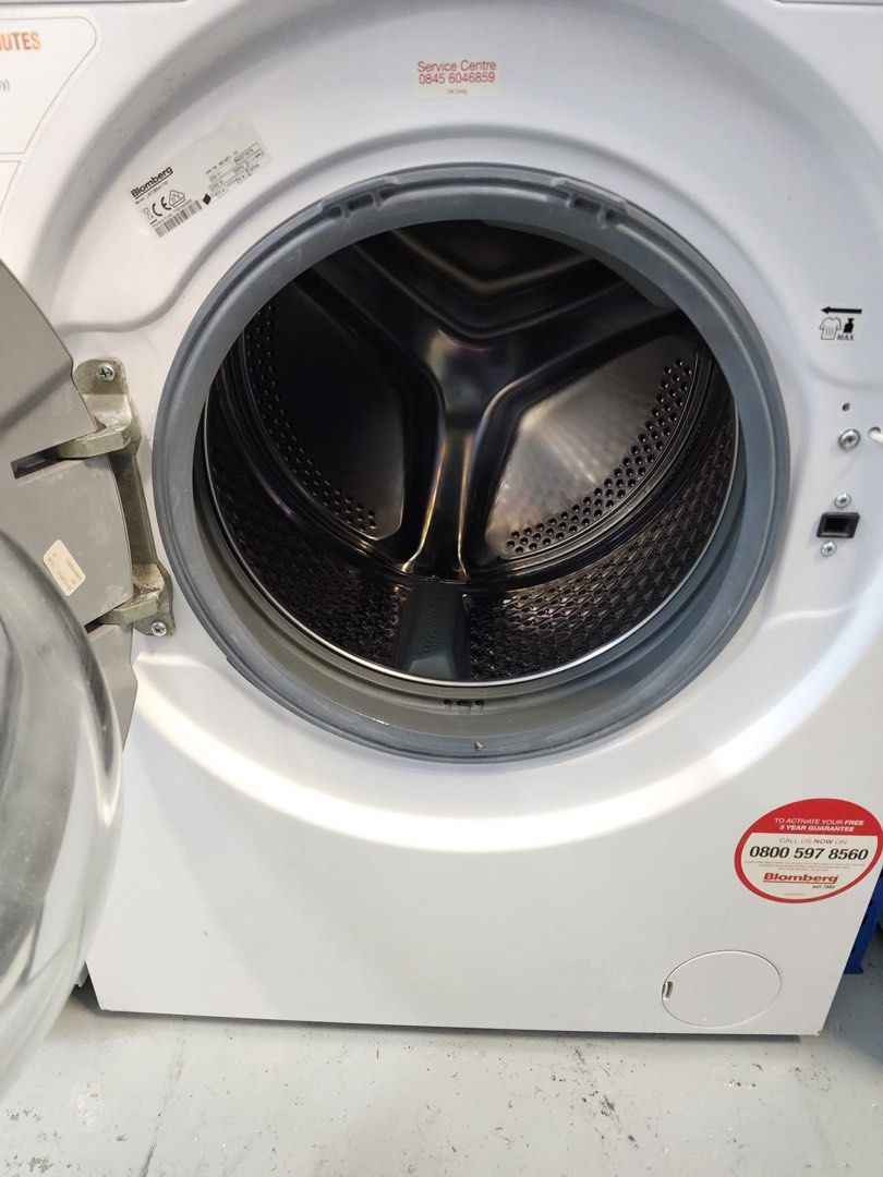 BLOMBERG 8kg/5kg washer cum dryer LRF285411W, TV & Home Appliances