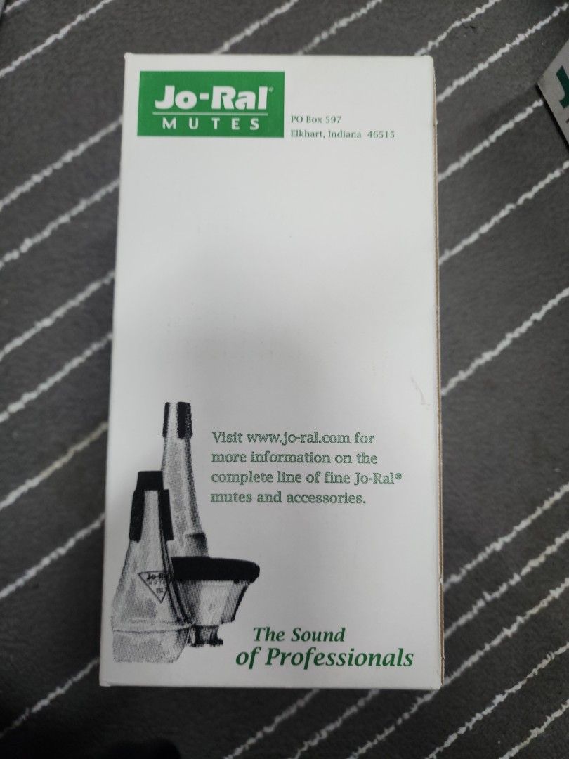 BNIB JoRal Mutes Trumpet Bubble Mute TPT2C, Hobbies & Toys, Music