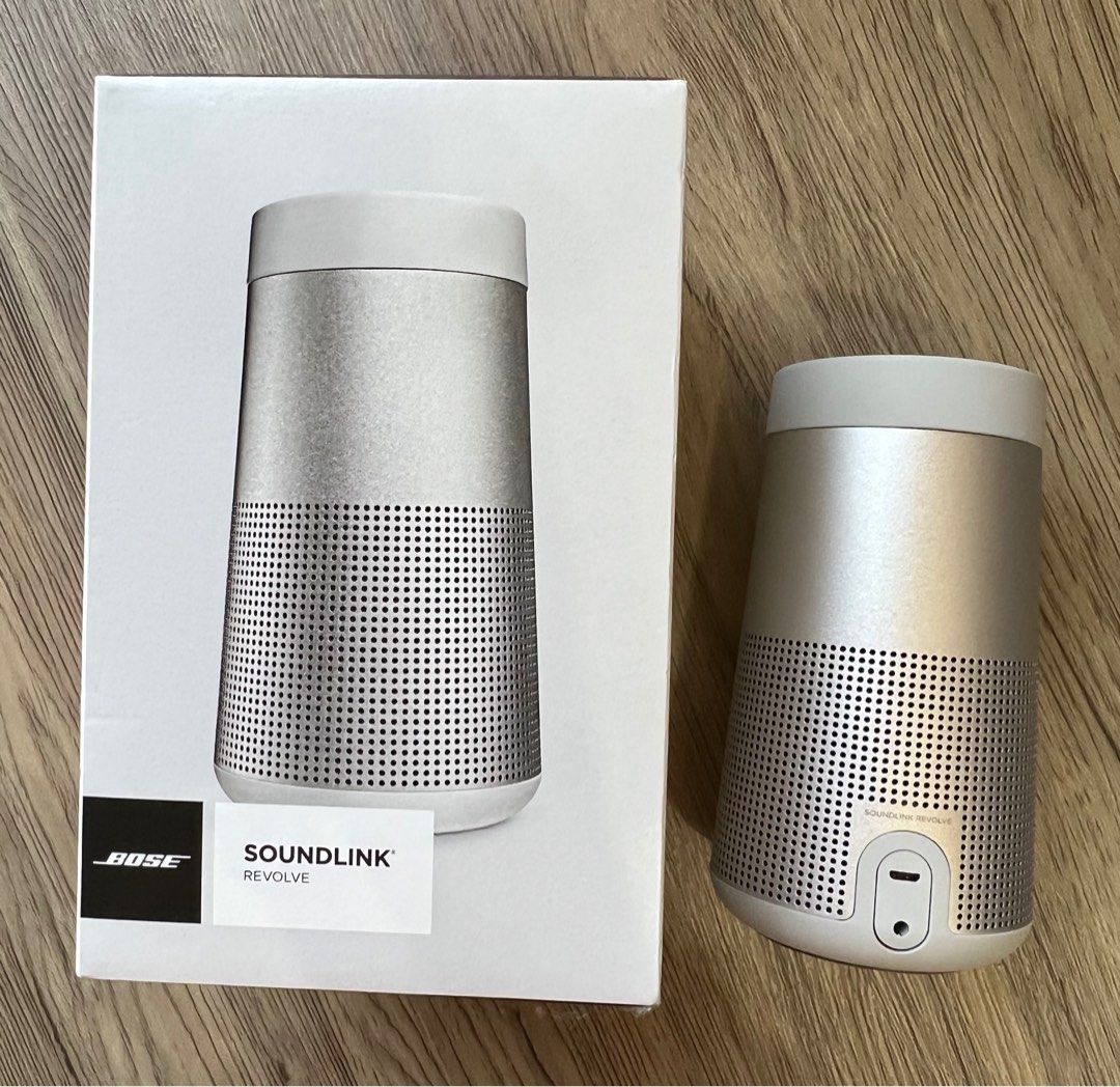 BOSE Soundlink Revolve揚聲器銀很少使用, 耳機及錄音音訊設備