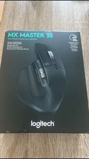 Brand New Logitech MX Master 3S Silent Wireless Mouse - Graphite Color