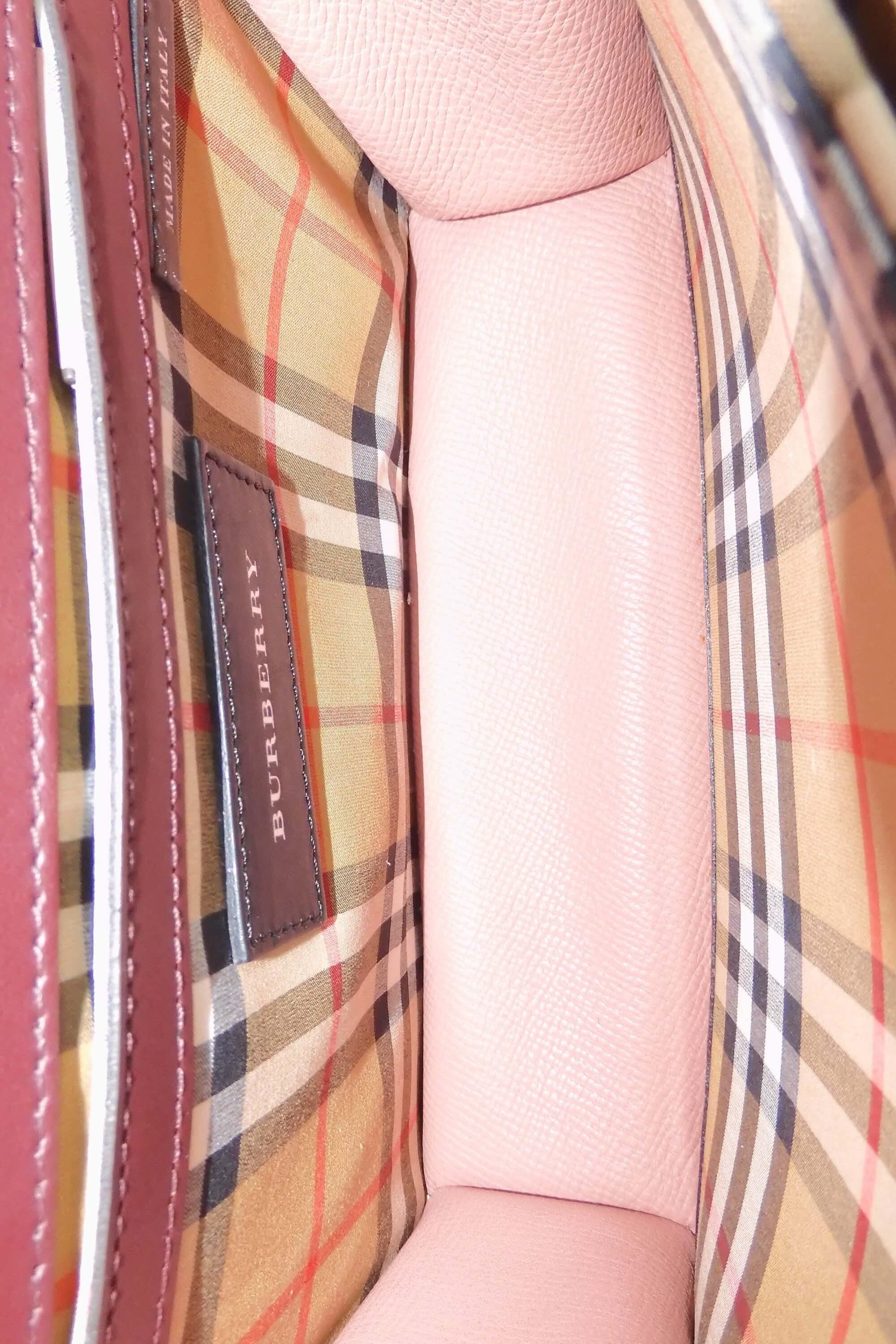 Burberry small macken hot sale plaid crossbody bag