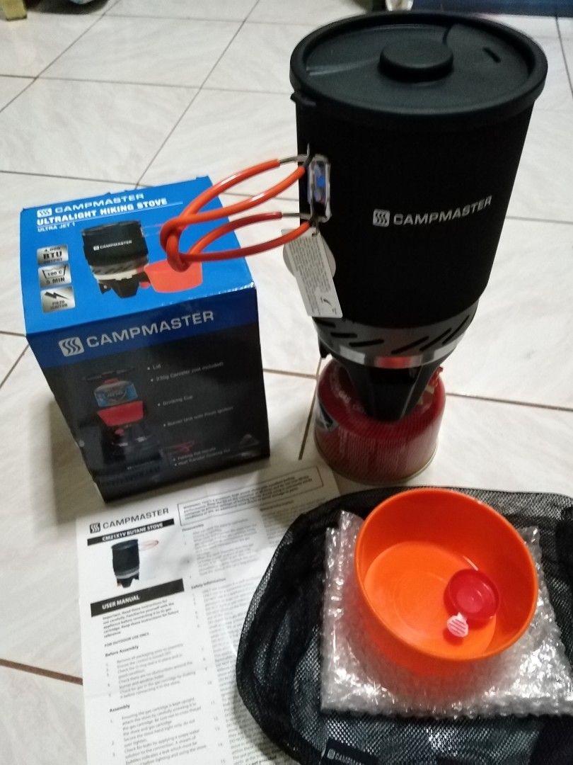 Campmaster Ultralight Hiking Stove Ultra Jet 1 Portable Camping Stove