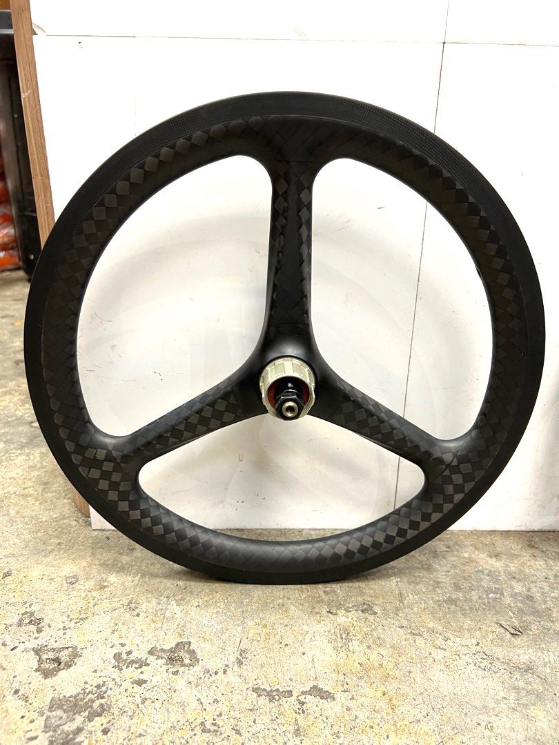 特売中 DINER 3SPOKE CARBON WHEEL CLINCHER FRONT スポーツ・レジャー