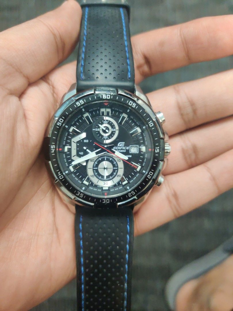 Edifice casio wrist deals watch price