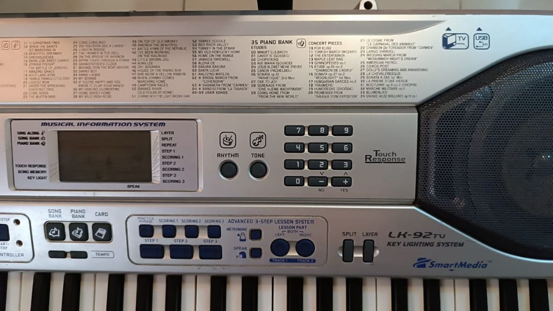 Casio lk92tv best sale