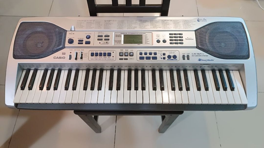 Casio 61 lighted keyboard top