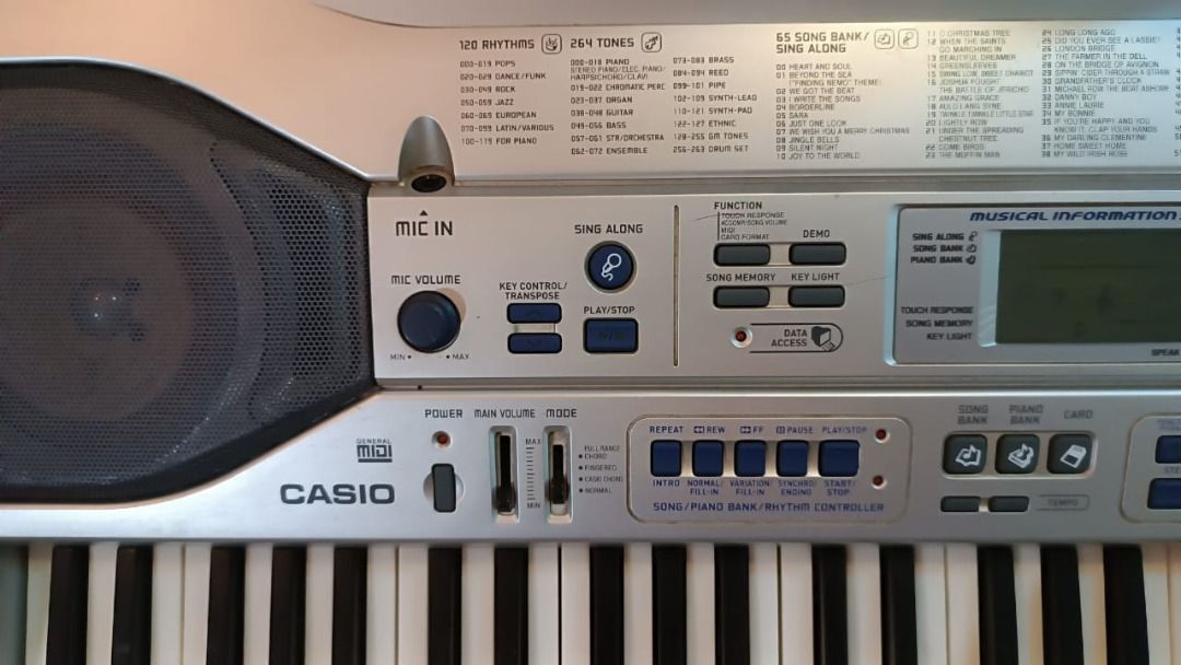 Casio lk92tv online