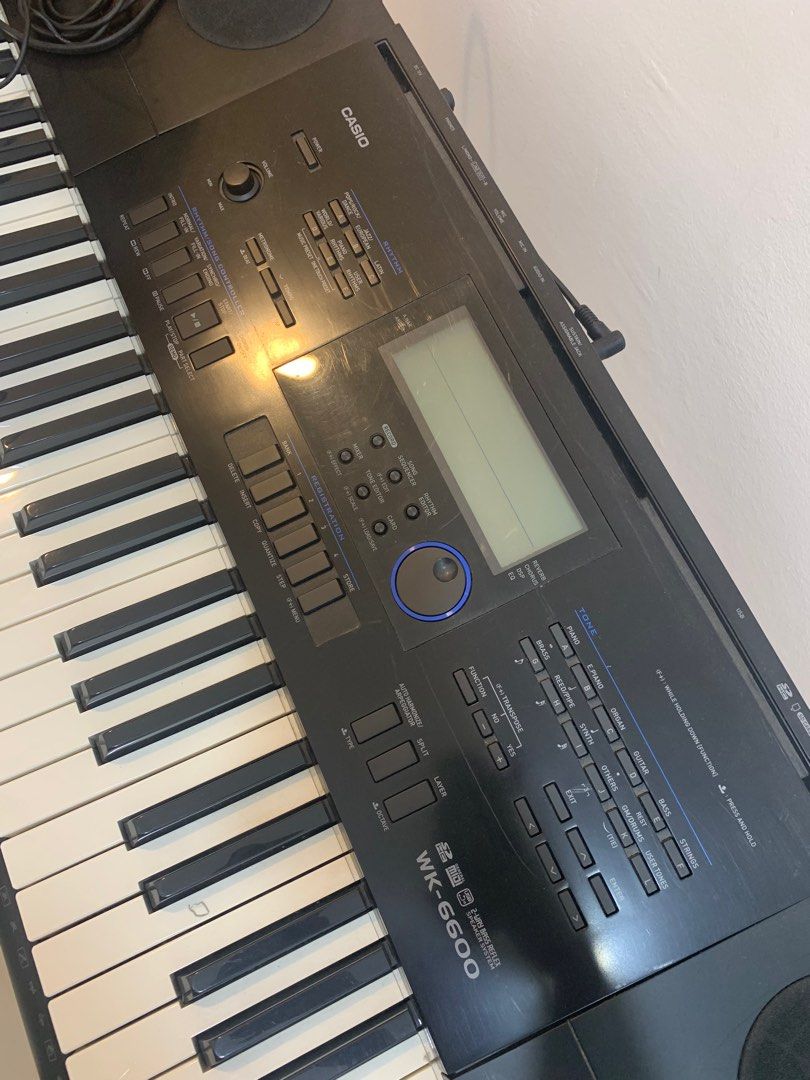 Casio WK6600 Keyboard, Hobbies & Toys, Music & Media, Musical