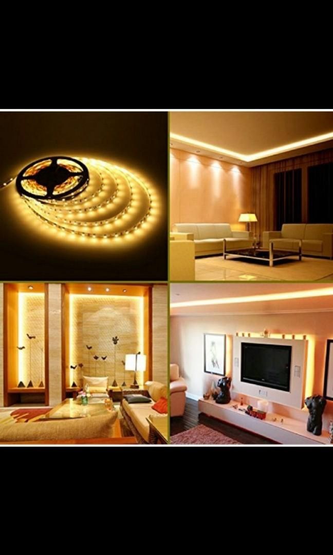 Ceiling Led Strip Light, Furniture & Home Living, Lighting & Fans, Lighting on Carousell