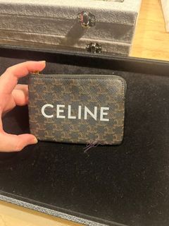 不議價Celine 一字零錢包