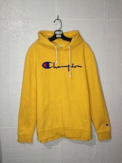 CHAMPION HOODIE (MUSTARD)