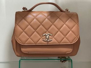 Chanel small business affinity shopping tote blue caviar, Women's Fashion,  Bags & Wallets, Shoulder Bags on Carousell