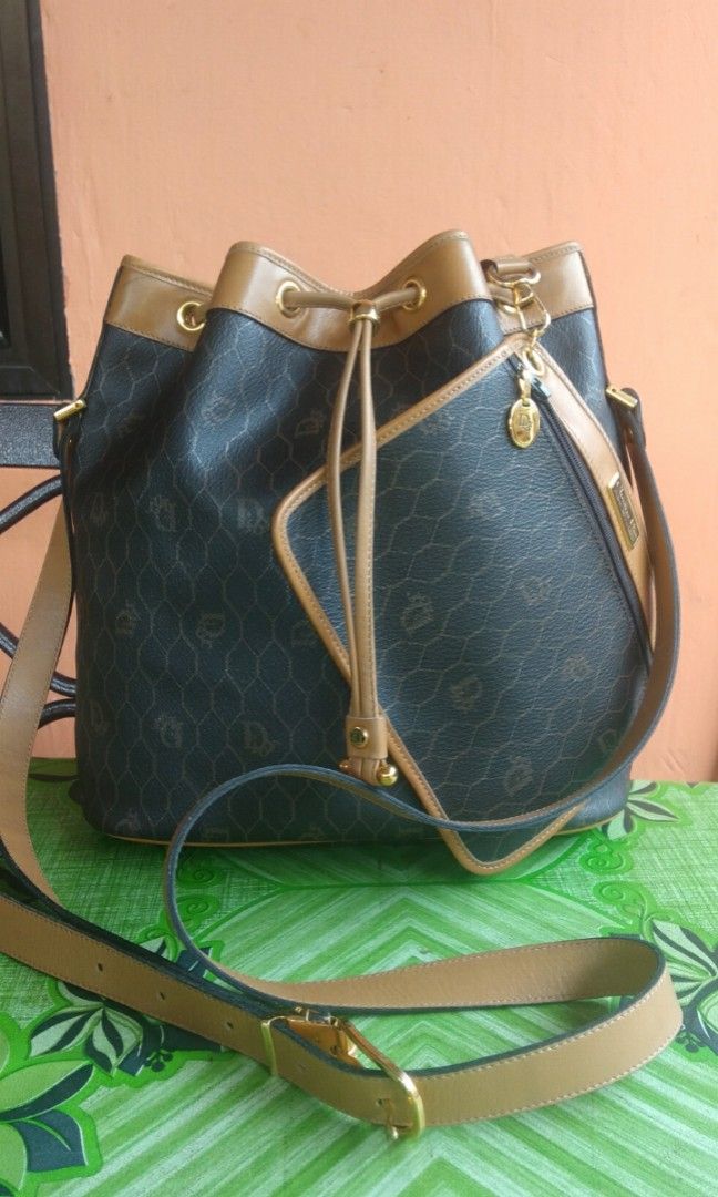 Christian Dior bucket bag vintage